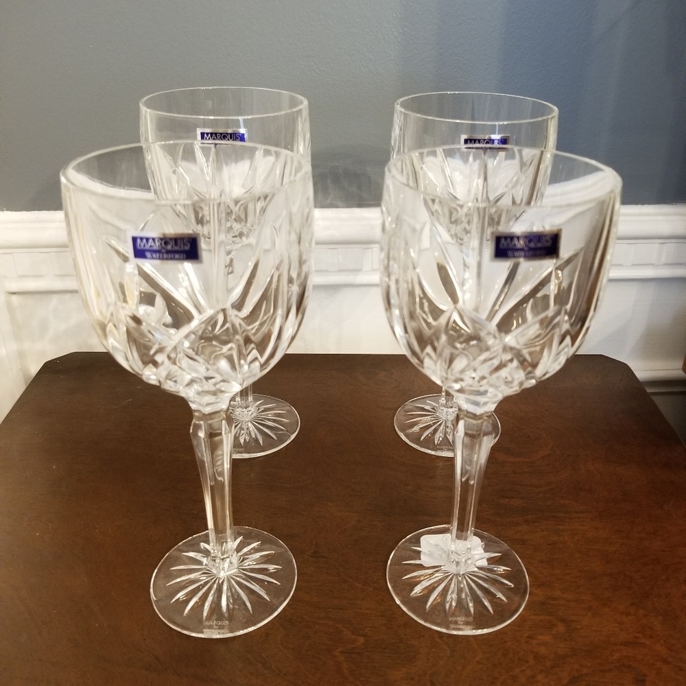 Vintage Marquis by Waterford Brookside all purpose wine Goblets